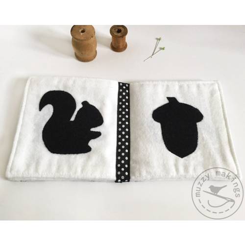 0-3 Month Monochrome Baby Book-Developmental Toy-Visual Baby