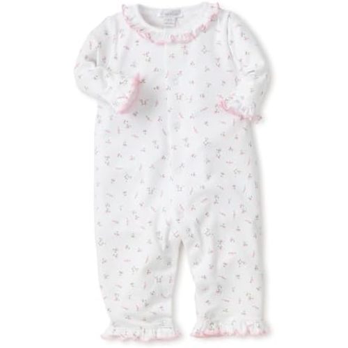 Kissy Kissy Baby Girls 100% Pima Cotton Garden Roses Print Playsuit, Newborn to 24 Months