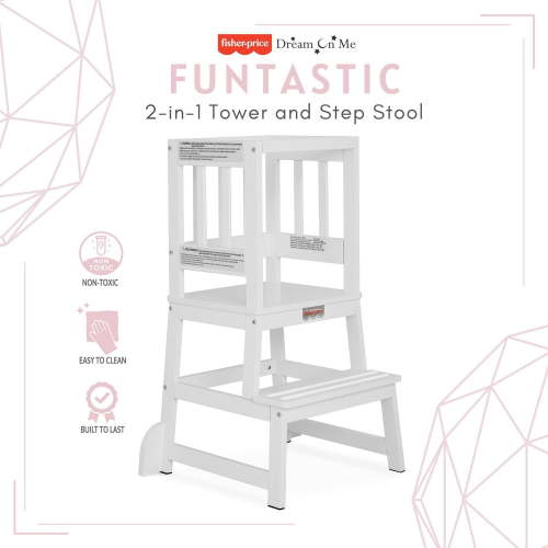 Fisher Price 2-in-1 Funtastic Tower and Step Stool - Walmart.ca