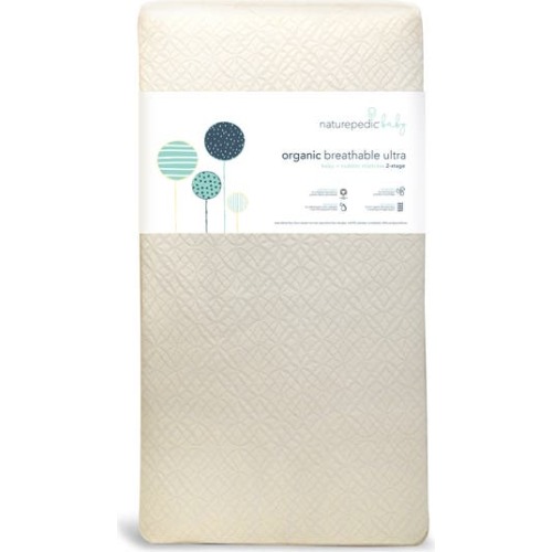 Organic Ultra Breathable Innerspring 2-Stage Baby Crib Mattress