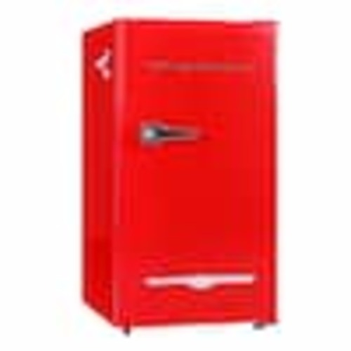 Frigidaire 3.2 cu. ft. Retro Mini Fridge in Red EFR376-RED