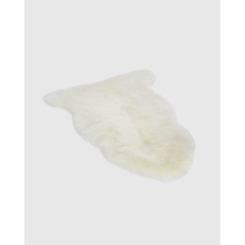 Australian Single Sheepskin Rug in Ivory