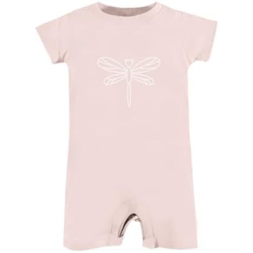 GUNAMUNA Unisex Baby Shortie Romper, Soft Feel and Calm Colors, Toddler Daywear