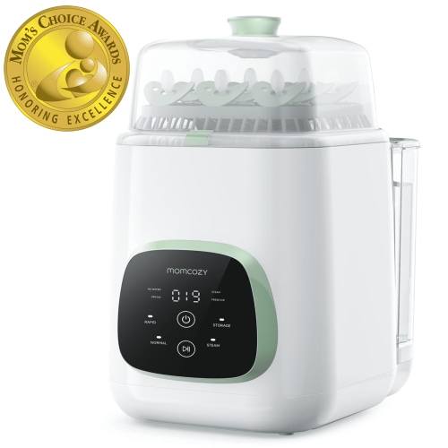 Free Shipping! Momcozy Baby Bottle Washer Sterilizer Dryer Combo with 22 Spray Jets and HEPA Filter