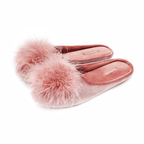 Cozy Velvet Memory Foam Bedroom Slipper Non-slip Sole