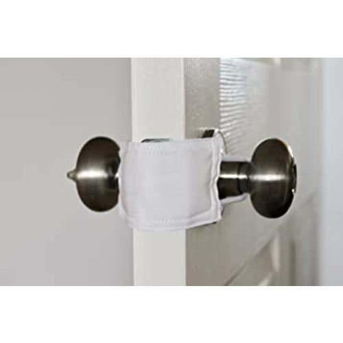 Latchy Catchy | Never Hear A Door Slam Again (Door Silencer/Jammer/Cushion) (All White)