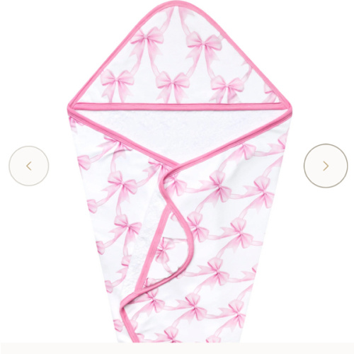 Premium Baby Knit Hooded Towel - Bow My Gosh