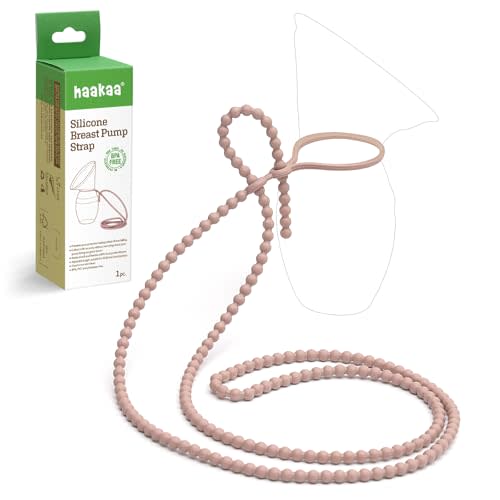haakaa Silicone Strap for haakaa Gen.1/2/3 Breast Pump Manual Breast Pump Strap | Color: Blush