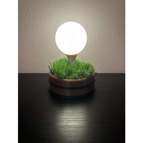 Golf Ball Desk Lamp Display with Tee for Office Study Shelf Man Cave or Dorm