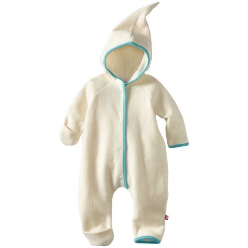 Zutano Unisex-Baby Newborn Cozie Elf Romper (3 months)