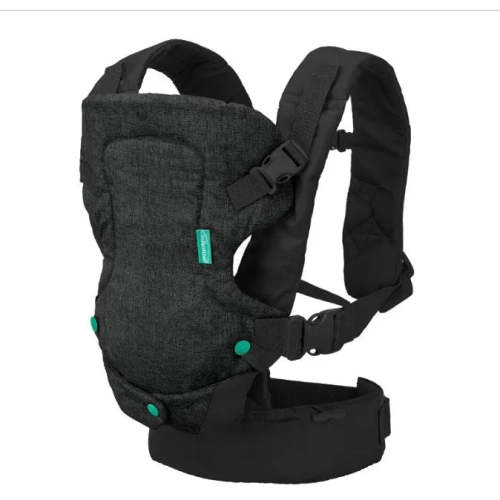 Flip 4-In-1 Convertible Baby Carrier - Black (See Description)