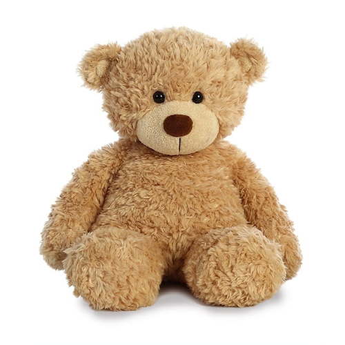 Aurora - Large Tan Bear - 13" Bonny Bear - Snuggly Stuffed Animal