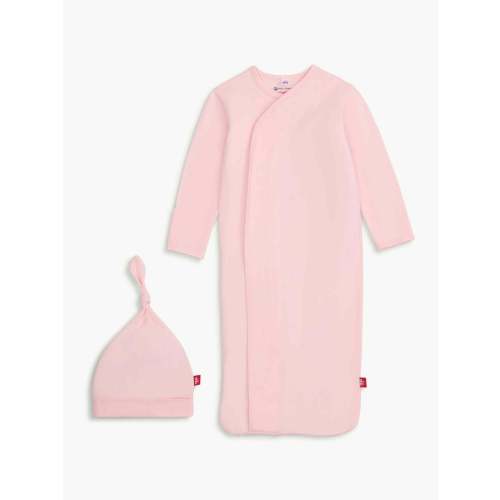 Pink Dogwood Modal Magnetic Gown & Hat Set – Posh Tots Children's Boutique
