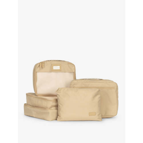 Packing Cubes Set (5 Pieces) in Oatmeal | CALPAK