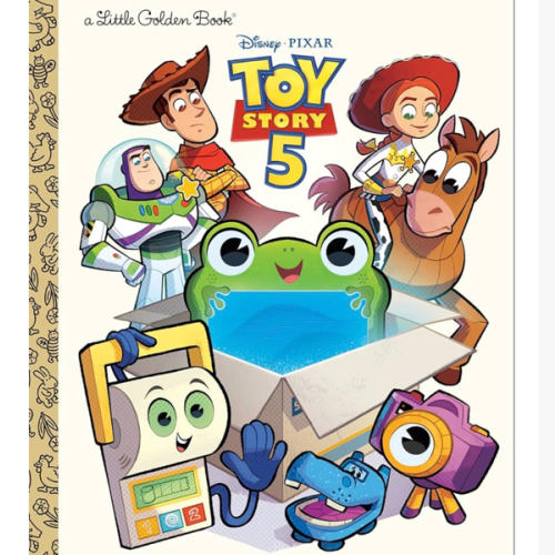 Disney and Pixar Toy Story 5 Little Golden Book