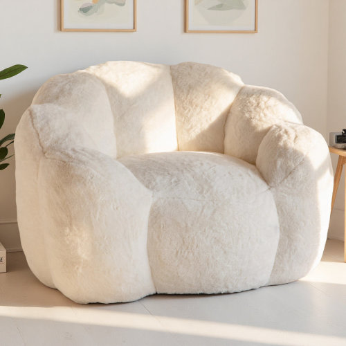 Trule Floral Shaped Bean Bag Chair & Reviews | Wayfair