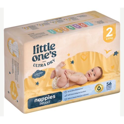 Little One's Ultra Dry Nappies Size 2
