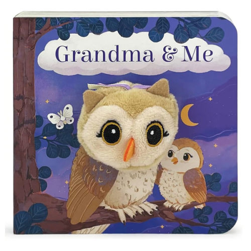 Grandma & Me Children's Finger Puppet Board Book, Ages 1-4