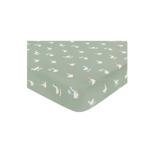 Silly Goose Jersey Crib Sheet