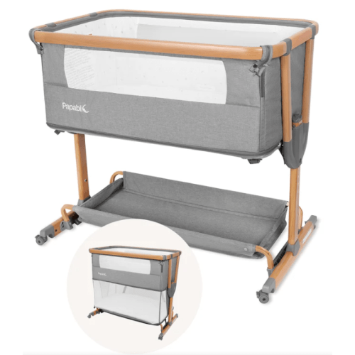 4-in-1 Baby Bassinet with Playard Extension
