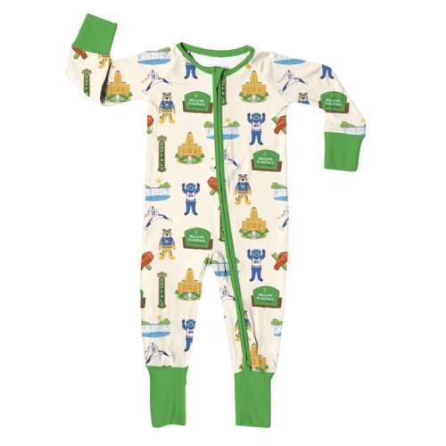 Bamboo Baby Pajamas | Buffalo Besties Zippy