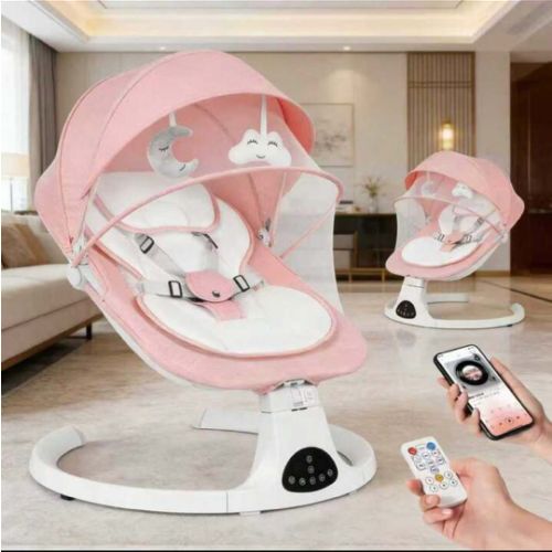 Electric Baby Swing,Baby Bouncer, Baby Swing With Bluetooth Music, 5-Speed Auto Sway & Removable Canopy For Infant Nap,Seat With 3 Adjustment Modes, 10 Soothing Lullabies, Dual Power Option Remote Control,Baby Needs,Baby Bouncer,Newborn Gift | SHEIN USA