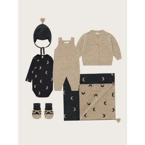 Charcoal Wool Six Piece Set