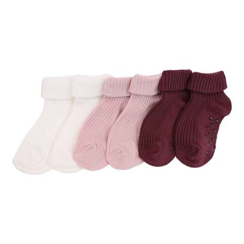 Ricochet Baby Rib 3pk Socks Multi