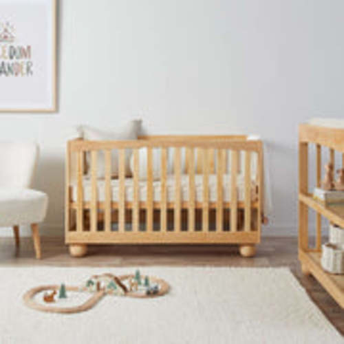 Blake Cot - Natural | Convertible Baby Bed | Mocka