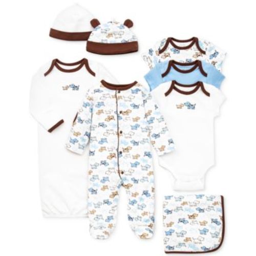 Baby Boys Cute Puppies Gift Bundle Collection 3M