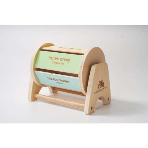 Montessori Spinning Devotion Drum · Kingdom Come Co.