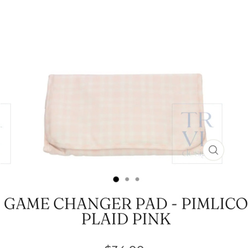 Game Changer Pad - Pimlico Plaid Pink