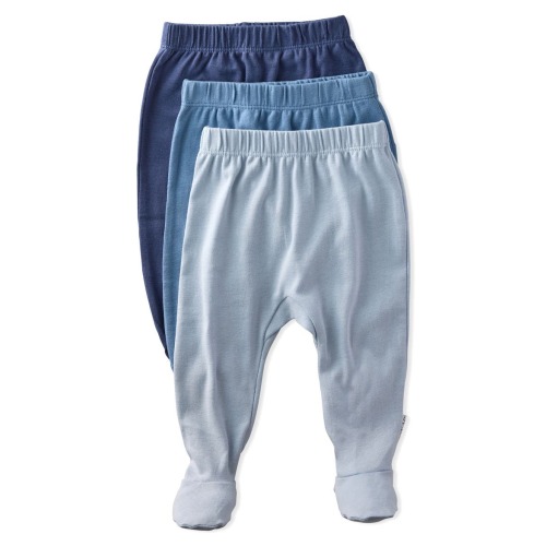Fallon Footed Organic Cotton Assorted 3-Pack Pants
