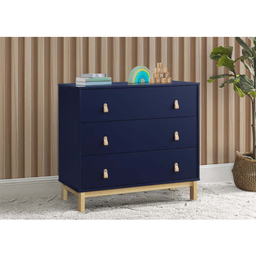 babyGap Legacy 3 Drawer Dresser with Leather Pulls - Delta Children