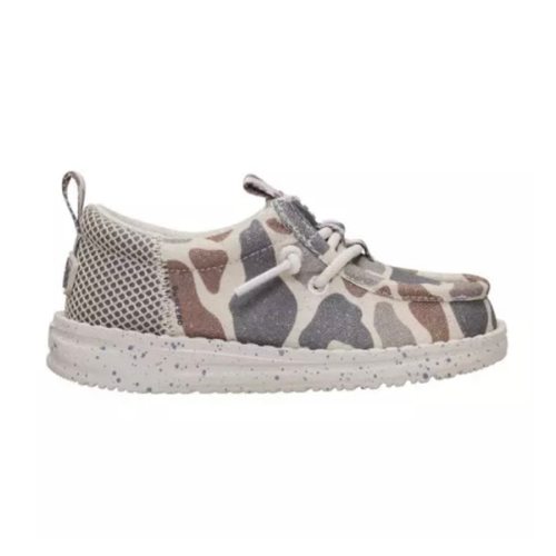 Toddler HEYDUDE Wally Funk Burlebo Deer Camo Loafers
