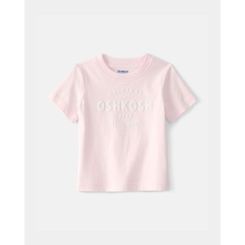 Baby Girl OshKosh Logo Short-Sleeve Graphic Tee - Pink - OshKosh B'gosh | Carter's