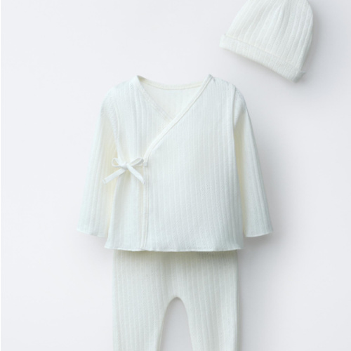NEWBORN SET AND POUCH - Oyster-white | ZARA United States