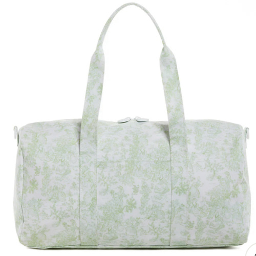 Duffel - Weekender - Bunny Toile Green