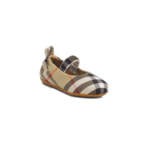 Burberry Girl's Chaterley Check Mary Jane Flats | Saks Fifth Avenue