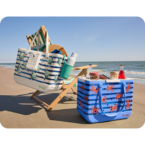 Original Bogg Bag - Mykonos Blue Stripe – boggbag.myshopify.com