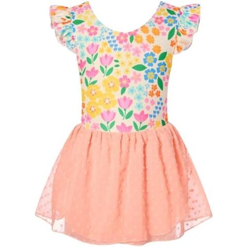 Funnycokid Ballet Leotard for Girls Dance Leotards Ballerina Outfit