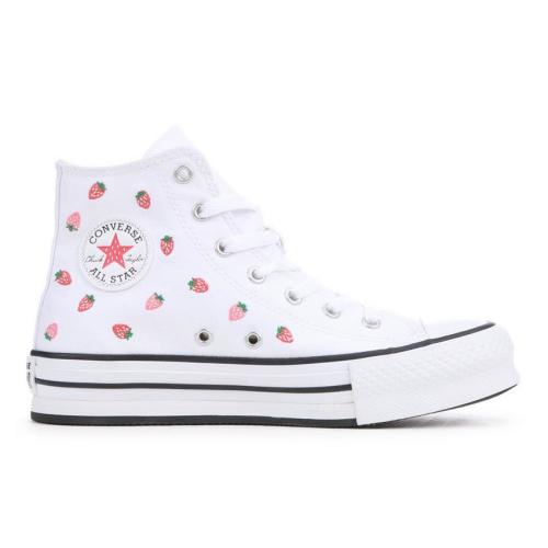 Girls' Converse Big Kid Chuck Taylor Lift Strawberry High-Top Sneakers