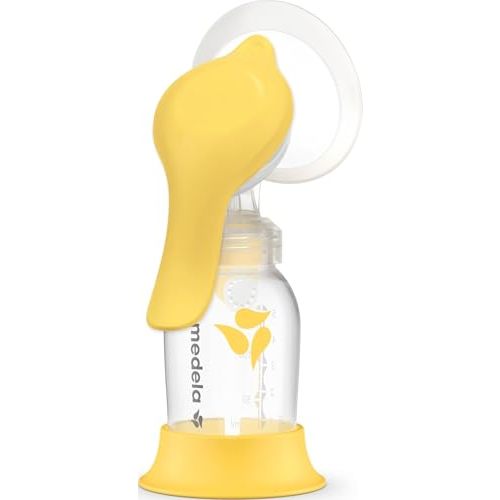 Medela Harmony Manual Breast Pump, On-the-Go, More Milk Output