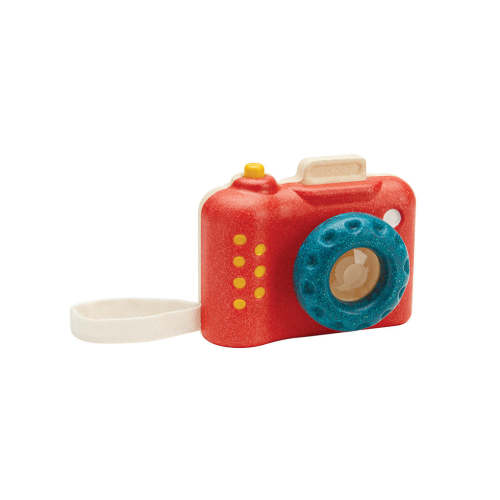 My First Wooden Toy Camera for Toddlers