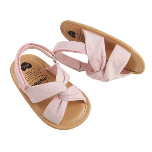 Baby Girls Summer Sandals, Toddler Breathable Soft Sole Shoes, Infant Outdoor Indoor Prewalker, Newborn First Walker