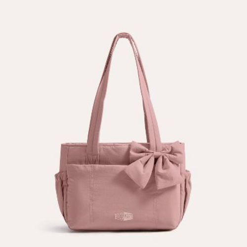 Bagsmart Crush 13'' Everyday Tote Bag - Dark Pink