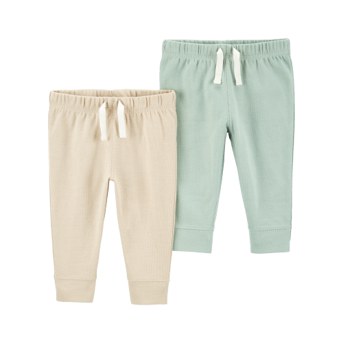 Baby Green 2-Pack Pull-On Pants - Carter's | Carter's