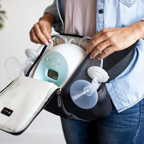 Portable Breast Pump Bag, Spectra S1 Bag. Belt Bag Pumping Bag - Pump-A-Porter - Idaho Jones | Hands Free Carrying Breastpump Bag Turns Electric Breast Pump Into Wearable Breast Pump