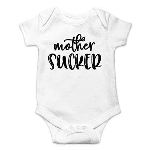 CBTwear Mother Sucker - Baby Clothes - Funny Newborn Bodysuit Outfits for Infants