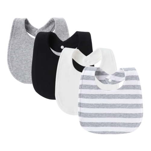 ROZYARD 4pcs Bandana Scarf Infants Drooling Bib Burp Cloth for Boys Girls